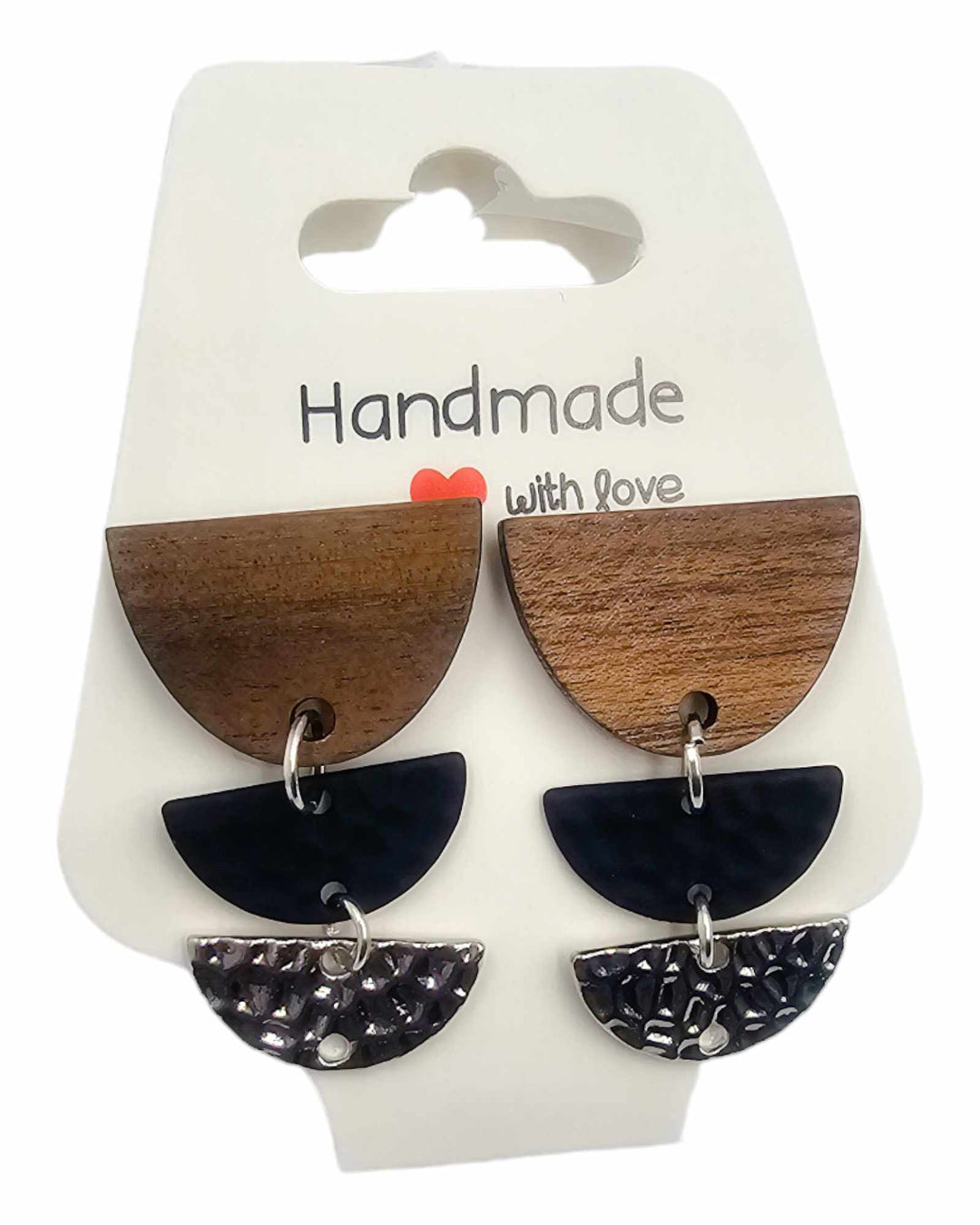 Trilogy earrings