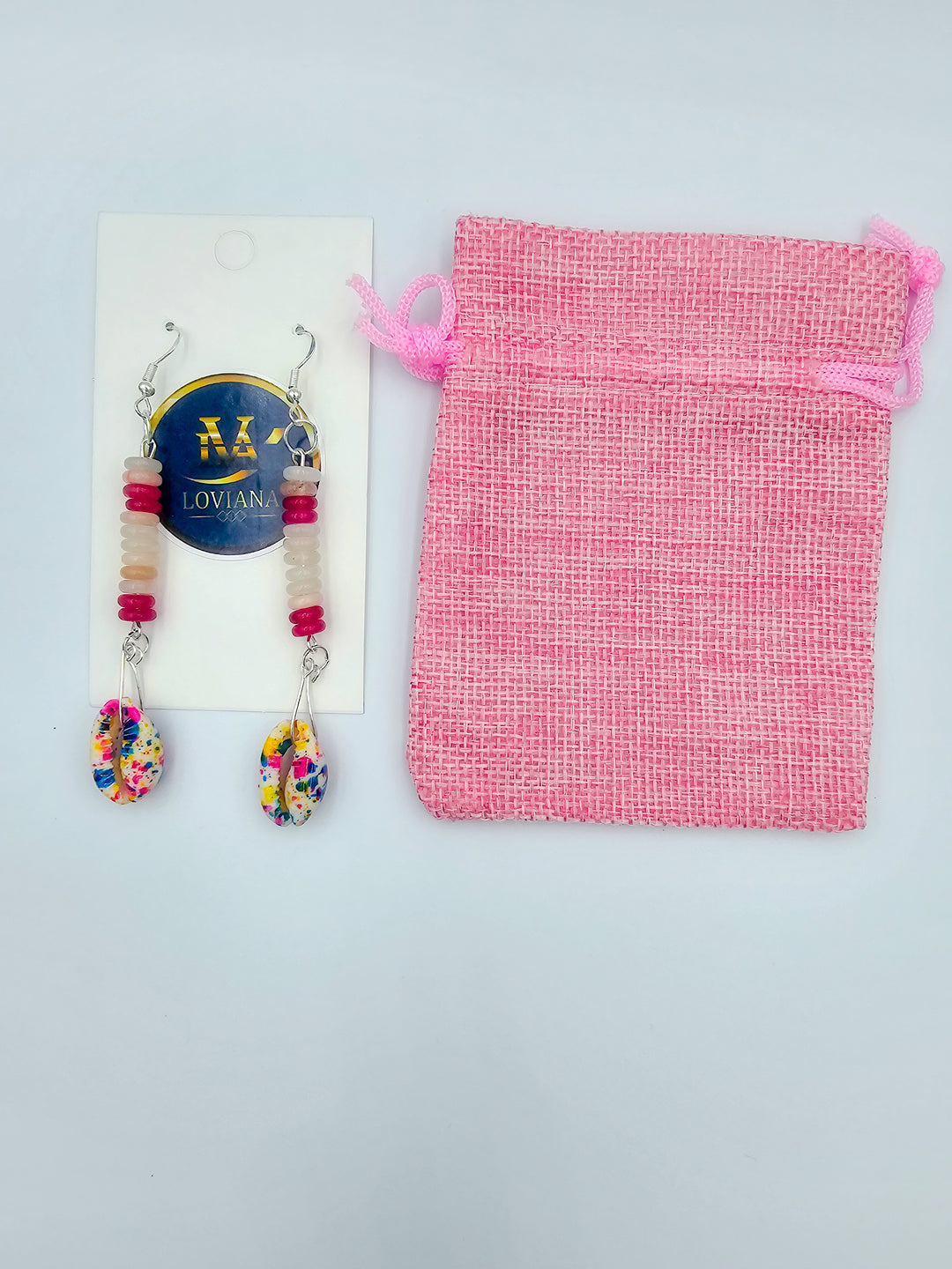 Boucles d´oreilles mix color