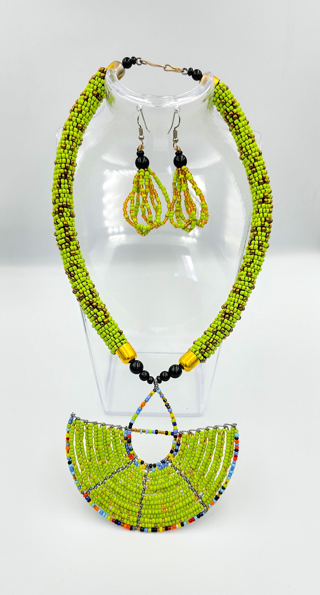 Collier la Perle Verte