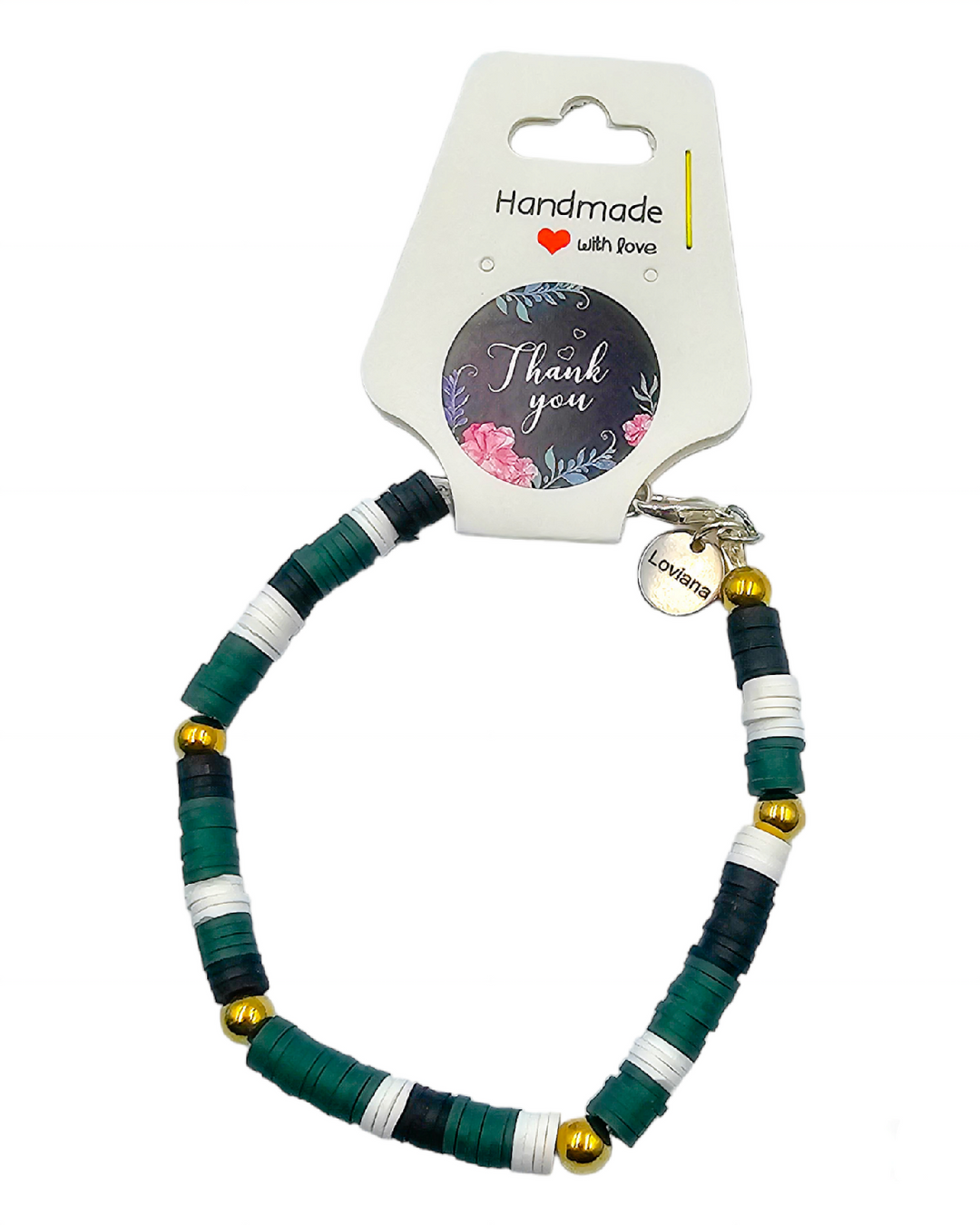 Bracelet en perles Heishi