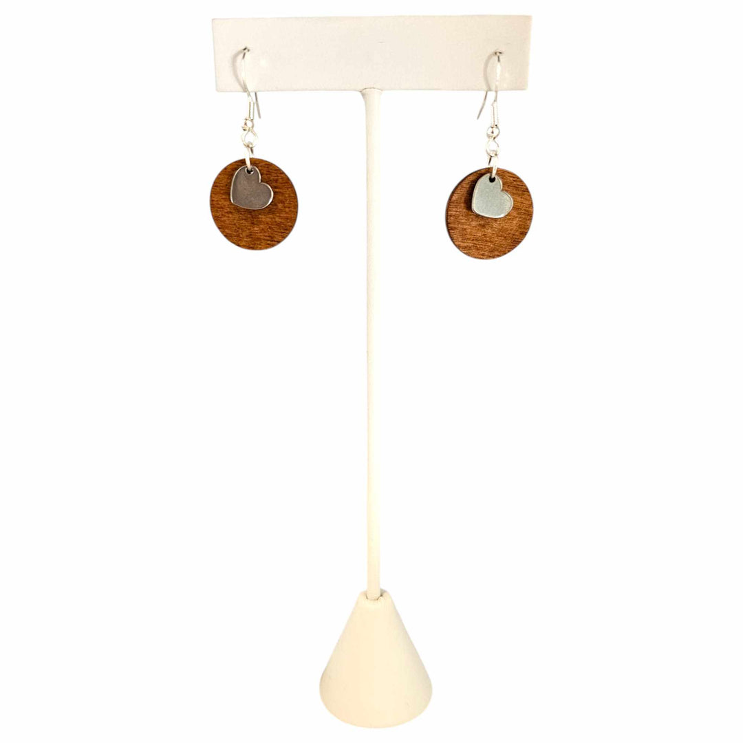 Boucles d'oreilles mini coeur