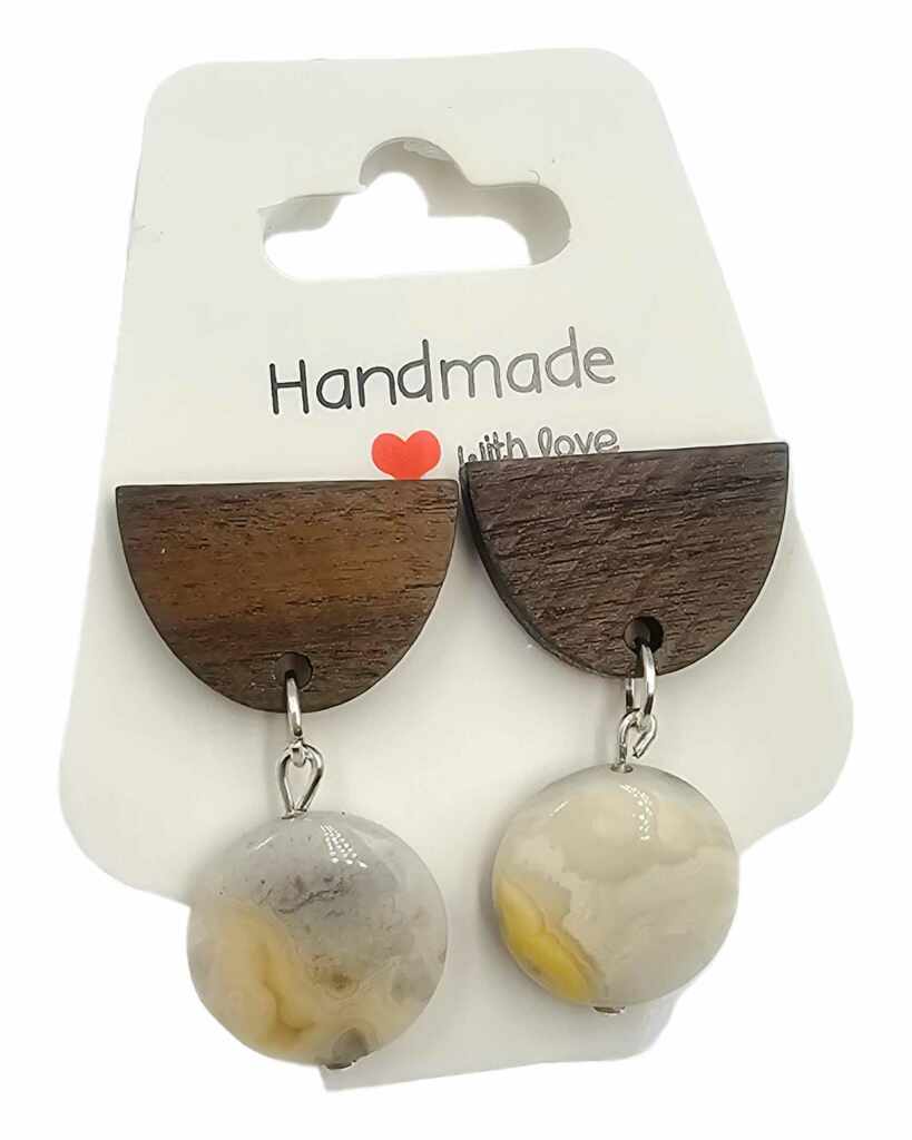 Luna Agate Earrings