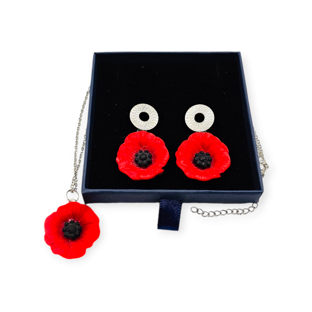 Duo coquelicot