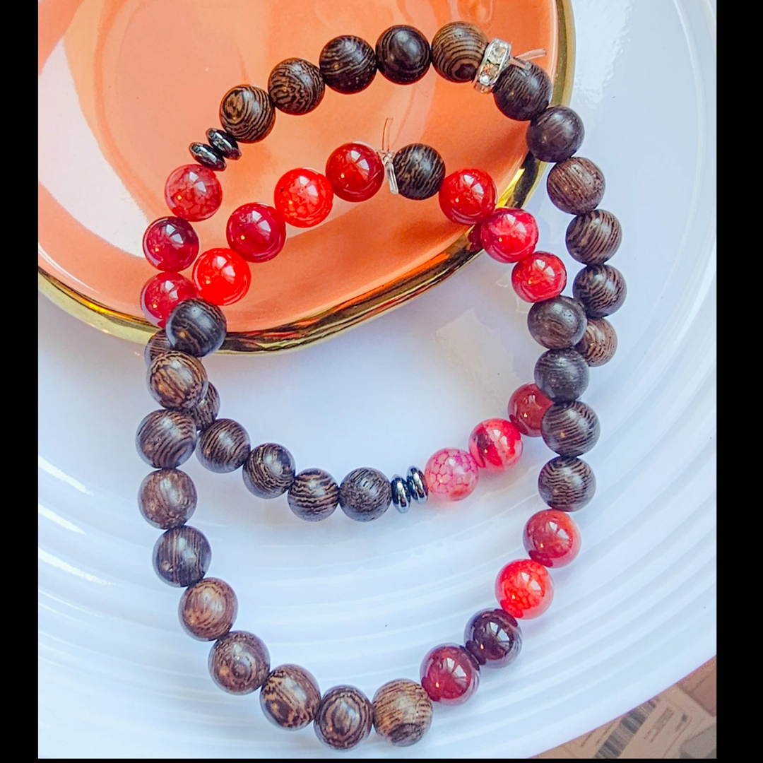 Bracelets duo tourmaline
