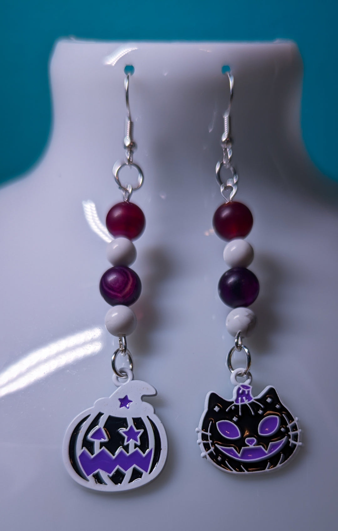 Halloween and earrings