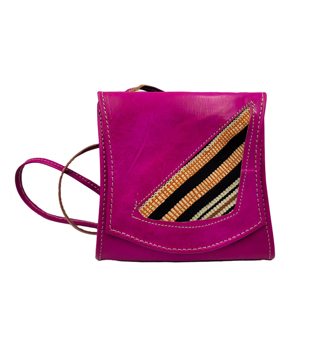 Beautiful leather bag and loincloth