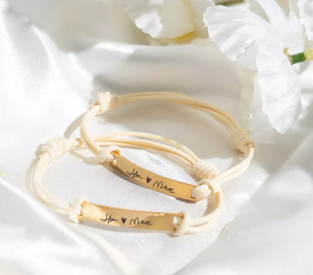 Bracelet personnalisé Éclat Signature