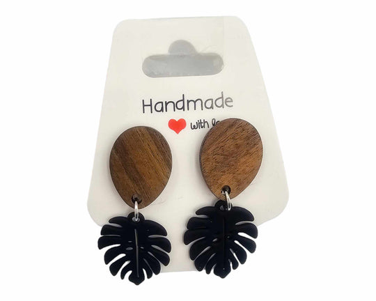 Nature leaf earrings