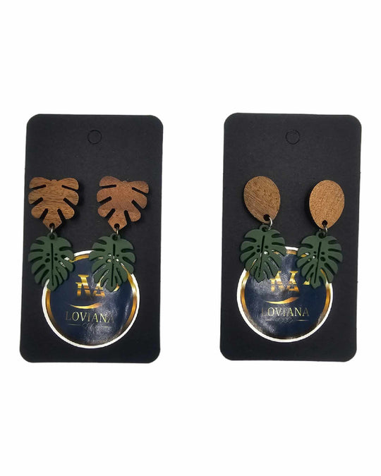 Nature leaf earrings