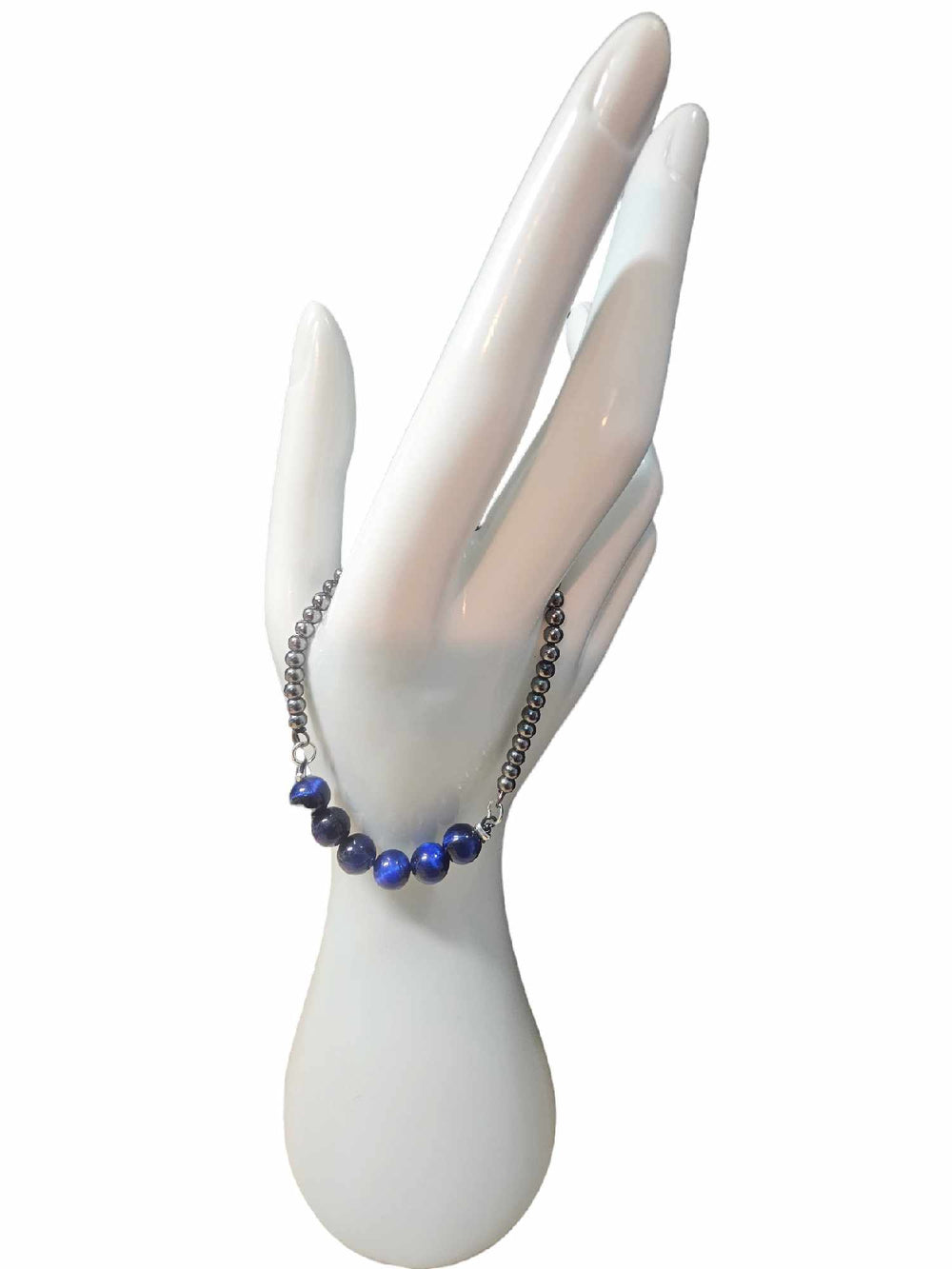 Blue adjustable bracelet