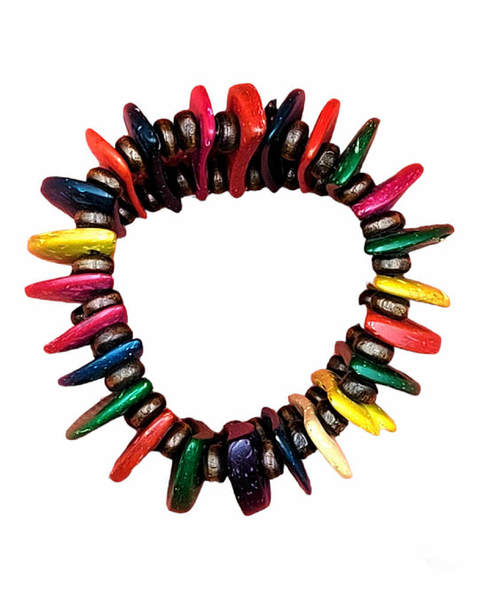 Multicolored sun bracelet