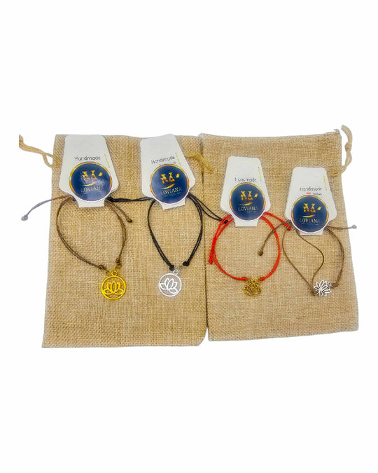 Lotus adjustable bracelet