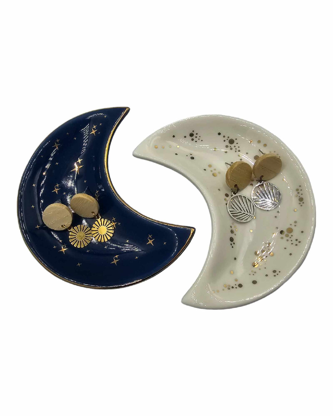 Boucles d'oreilles Soleil ou Feuille