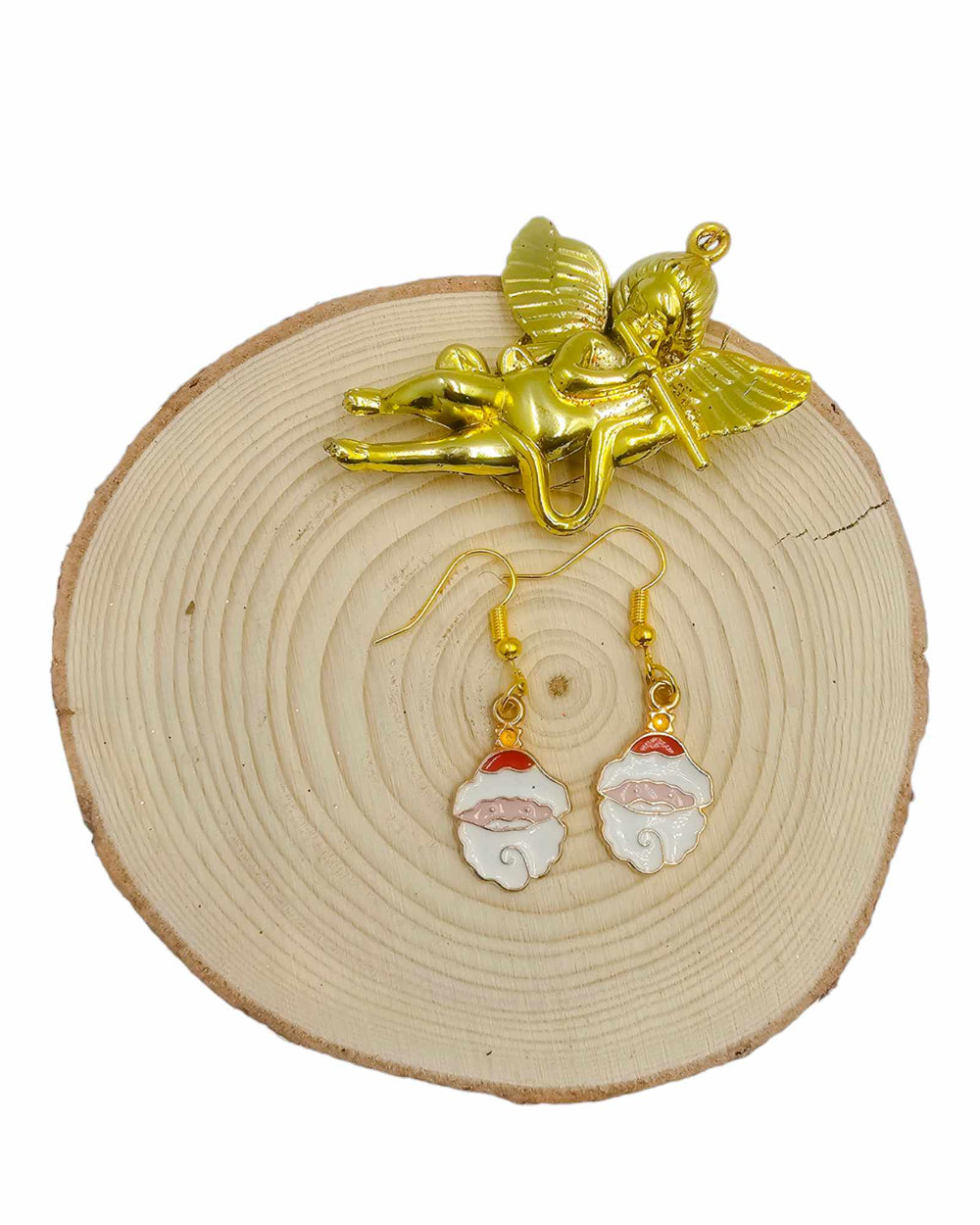 Boucles d'oreilles Père Noël