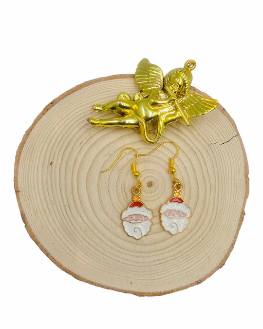Boucles d'oreilles Père Noël