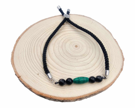 Bracelet ajustable Malachite