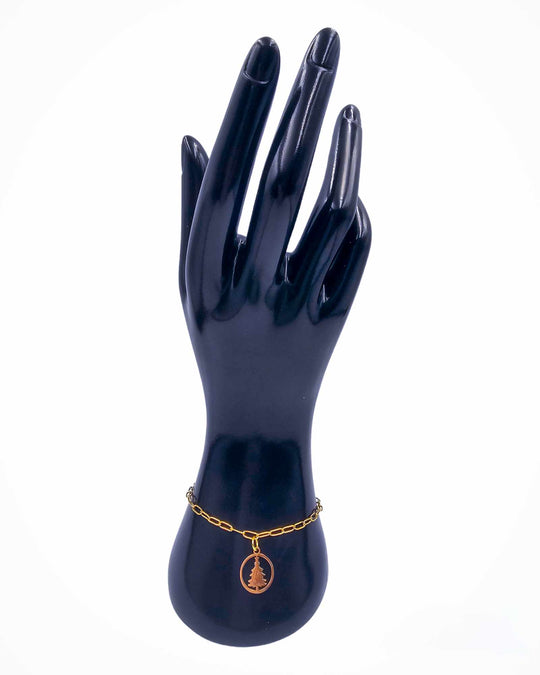 Bracelet Ruban de Noël