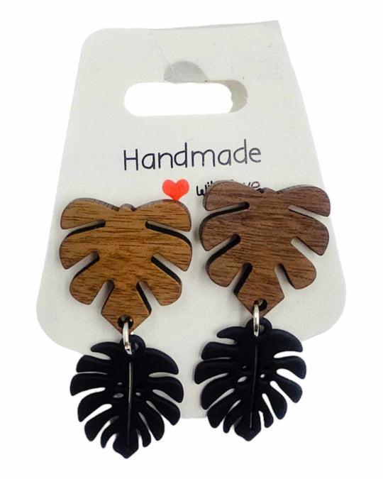 Nature leaf earrings
