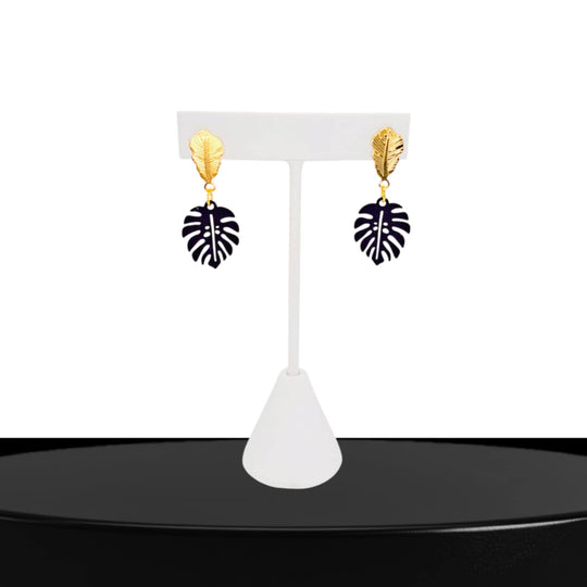 Boucles d'oreilles Feuilles de l'élégance