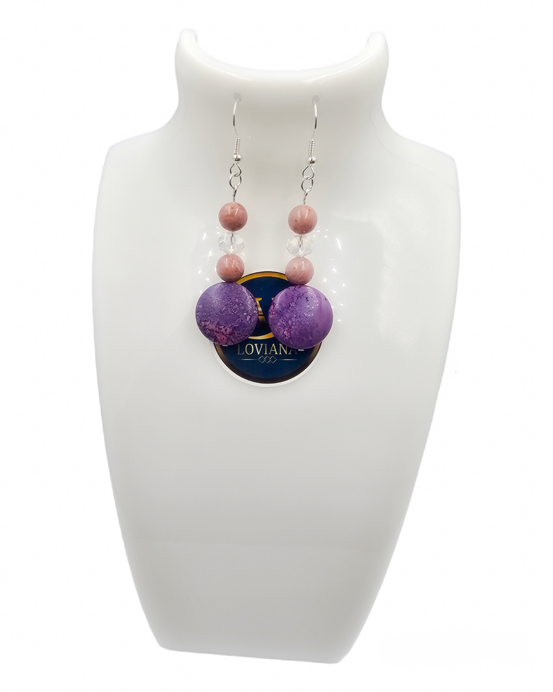 Amethyst earrings