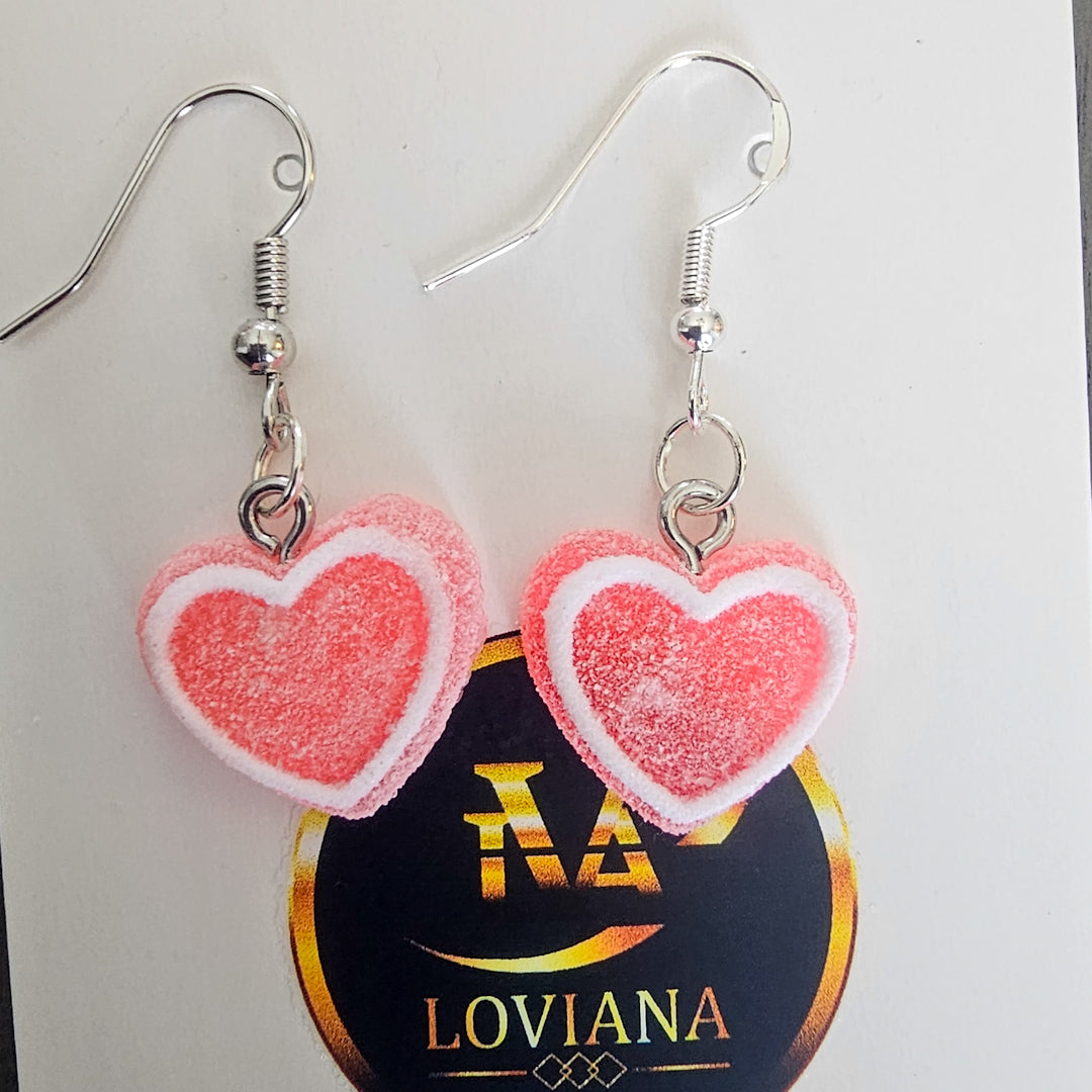 Boucles d'oreilles Gummies Love