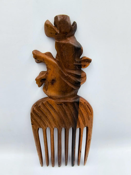 Peigne en bois d'ébène