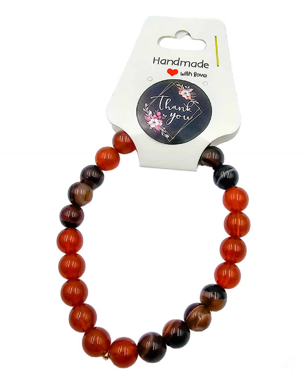 Ensemble Bracelets en cuir et perles
