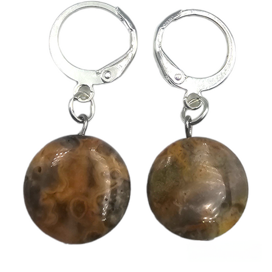 Boucles d'oreilles Légère Agate