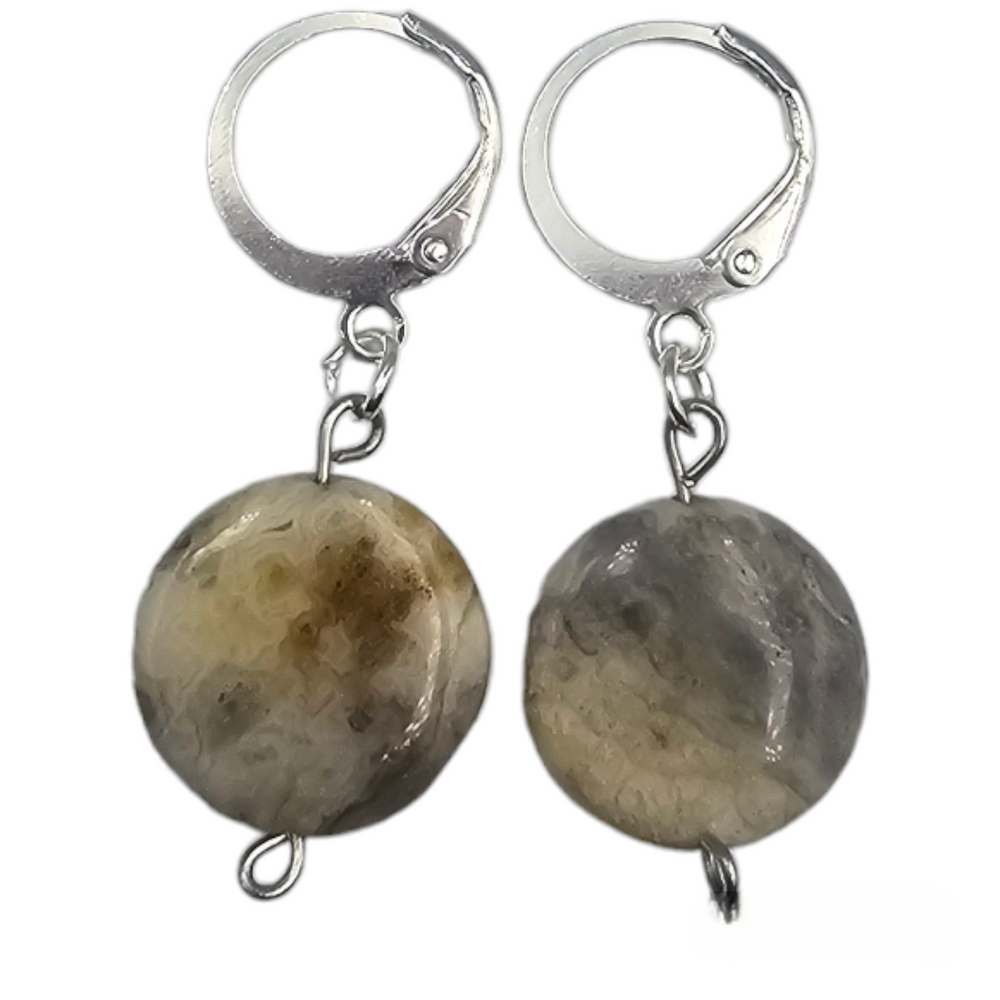 Boucles d'oreilles Légère Agate