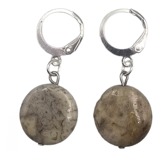 Boucles d'oreilles Légère Agate
