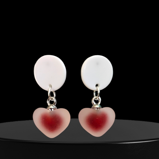 Boucles d'oreilles coeurs étourdis