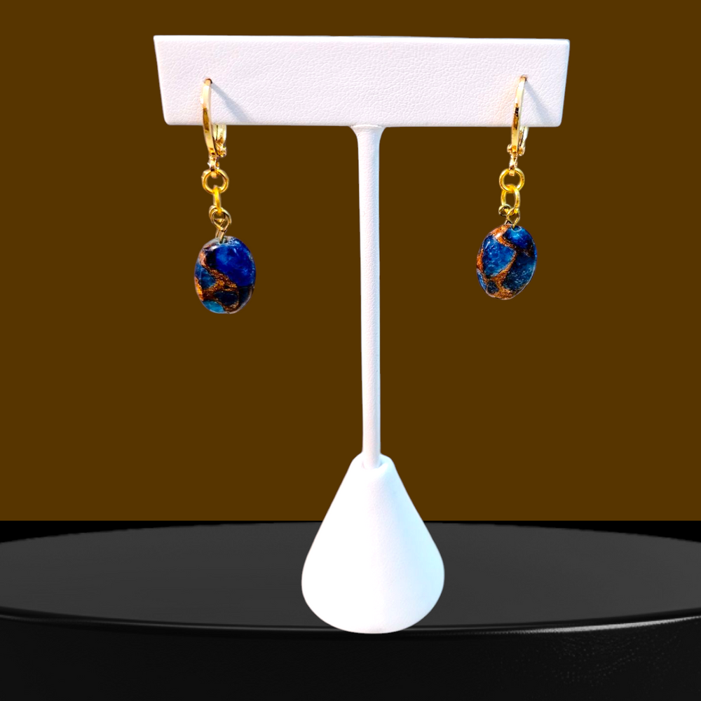 Boucles d'oreilles Ciel de minuit