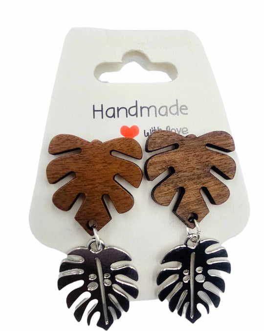 Nature leaf earrings
