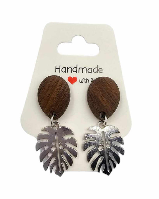 Nature leaf earrings