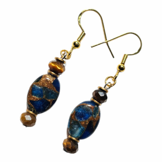 Boucles d'oreilles Ciel de minuit