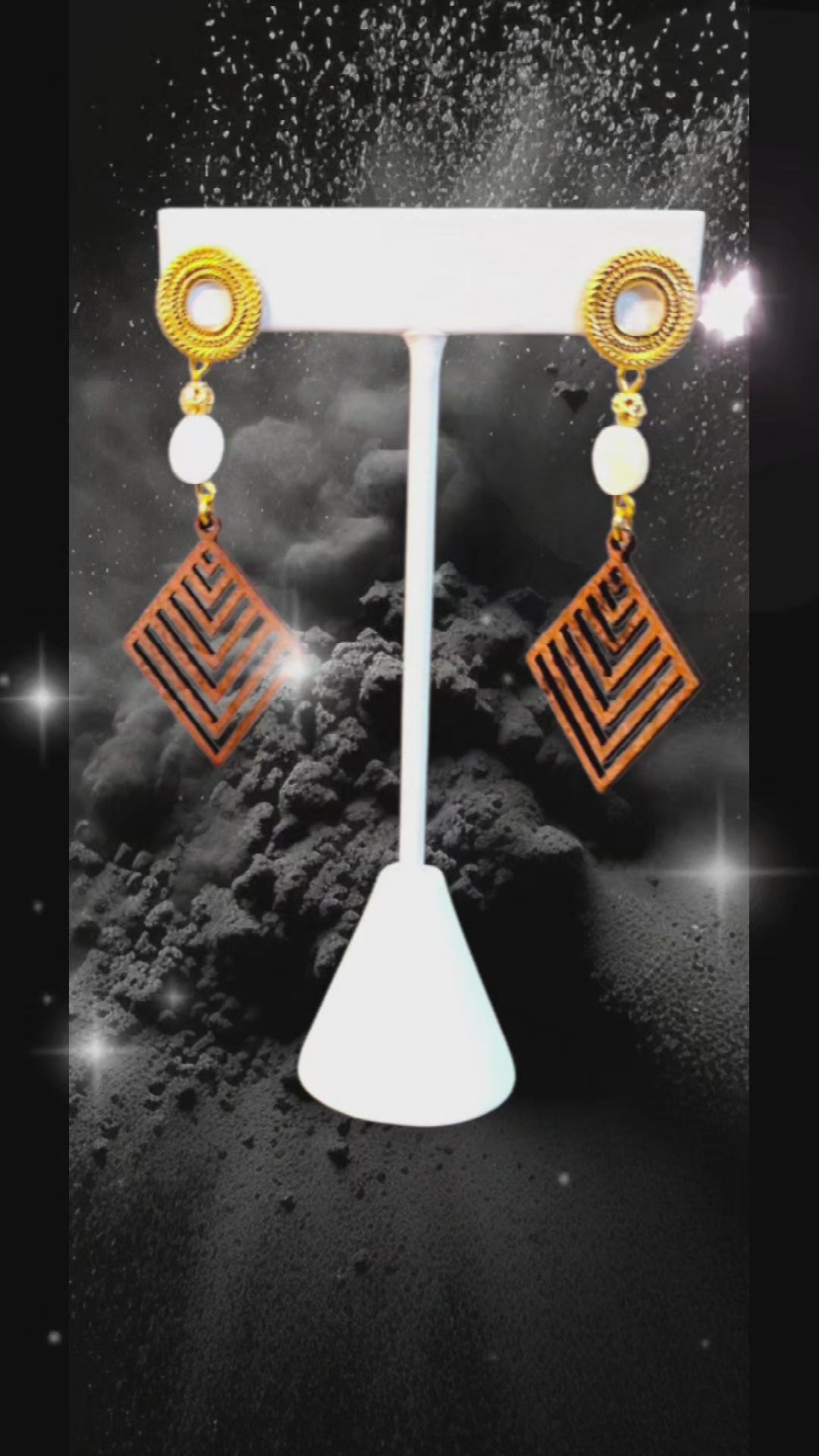 Boucles d’oreilles Harmonie des Savanes