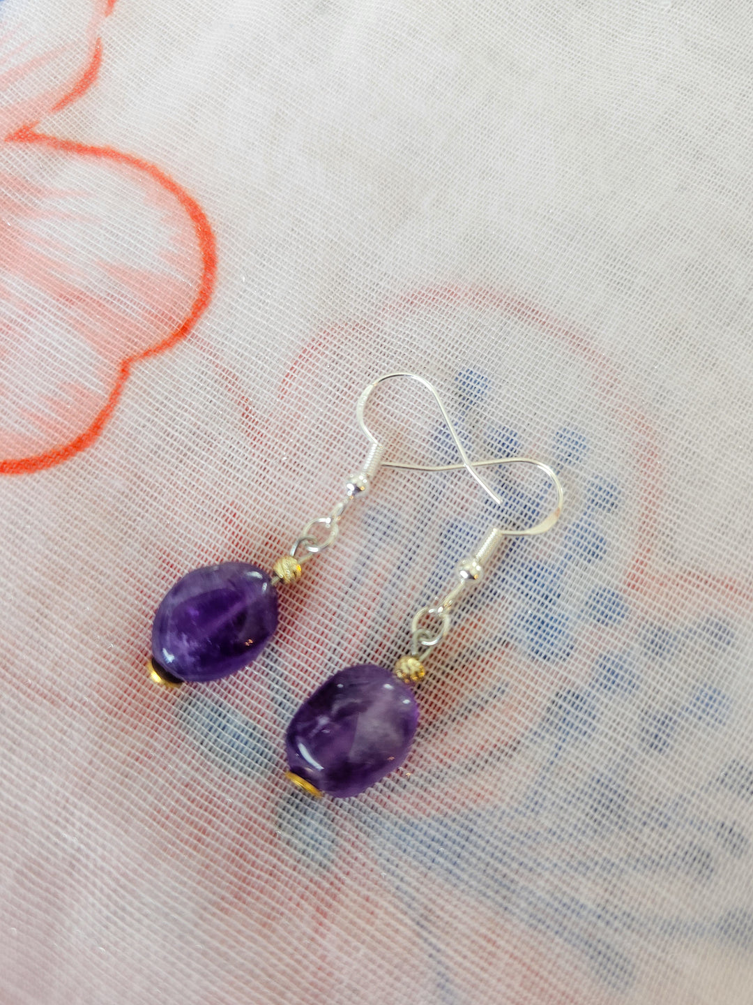 Boucles d'oreilles Améthyste