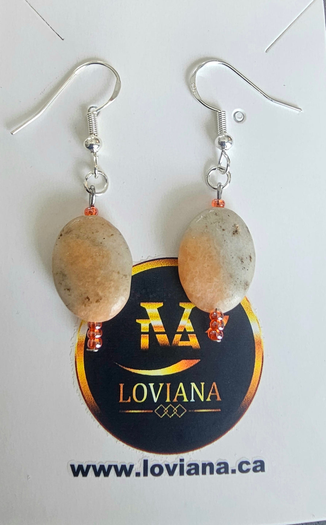 Boucles d'oreilles Agate