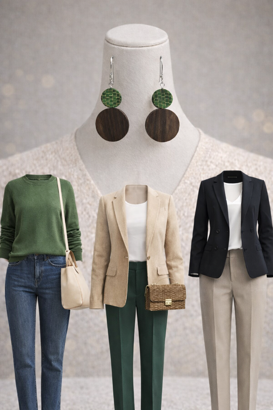 Boucles d’oreilles Canopée