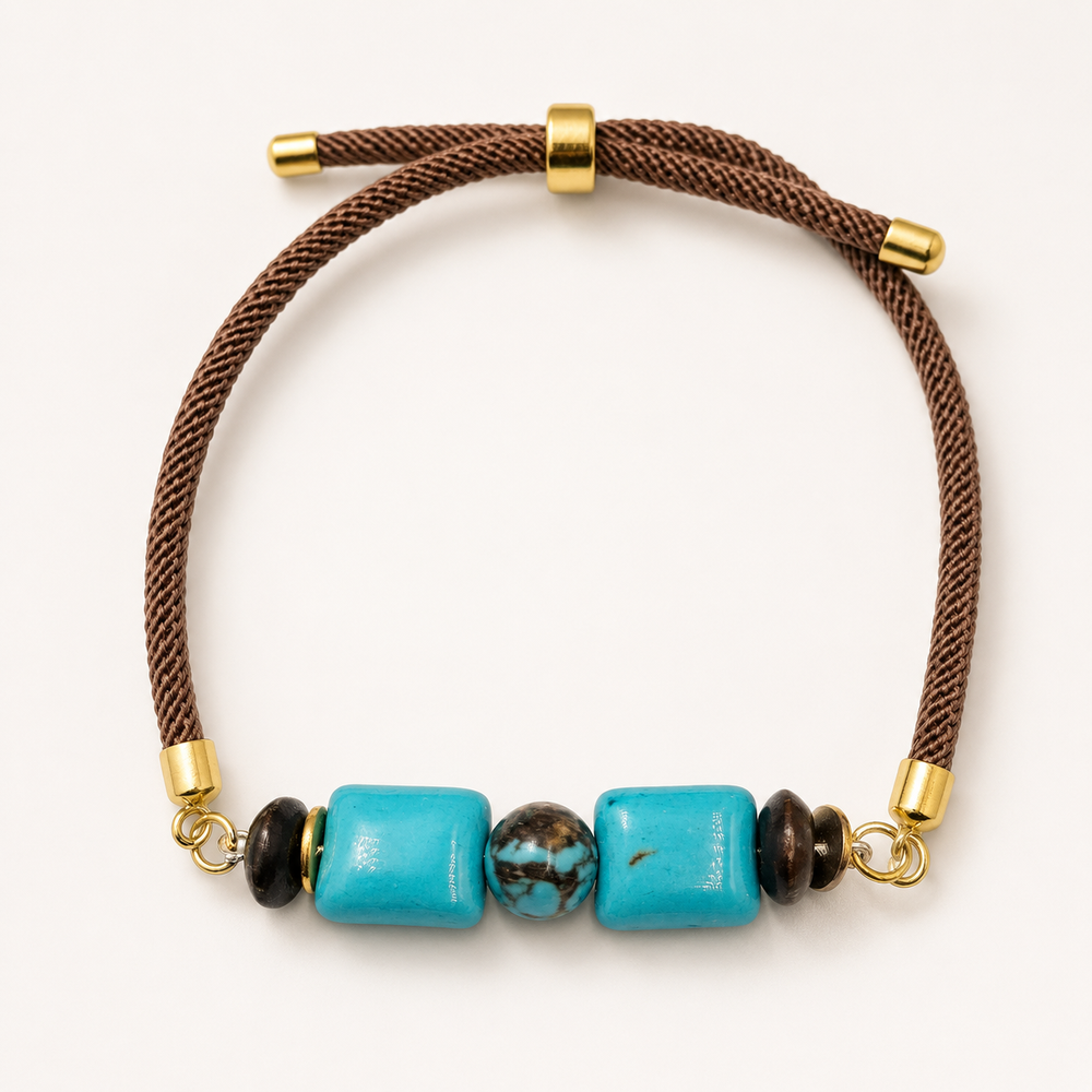 Bracelet ajustable Turquoise