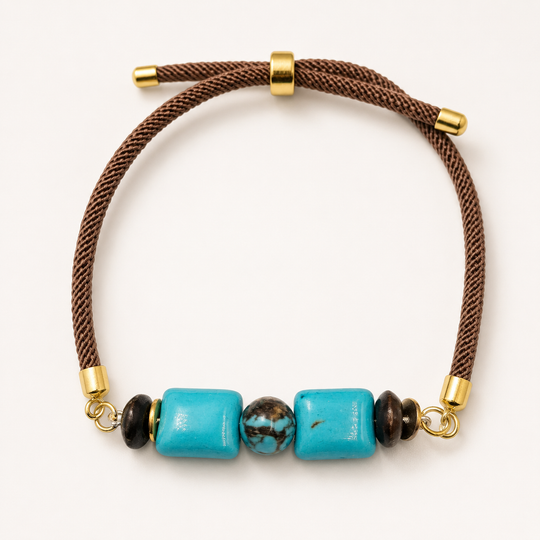 Bracelet ajustable Turquoise