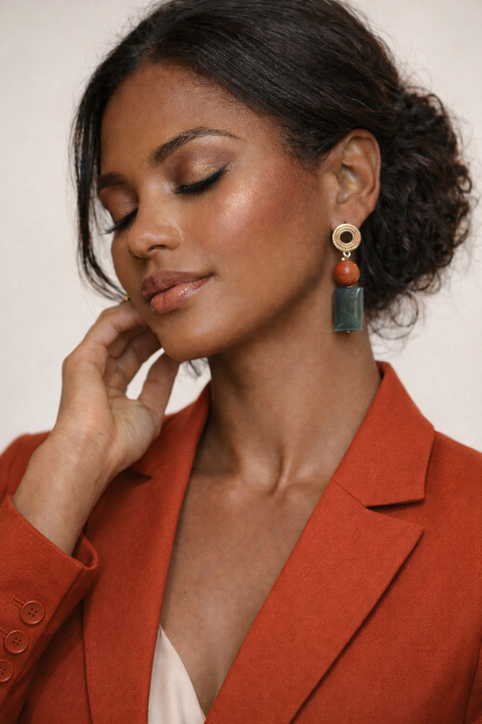 Boucles d’oreilles Impériale