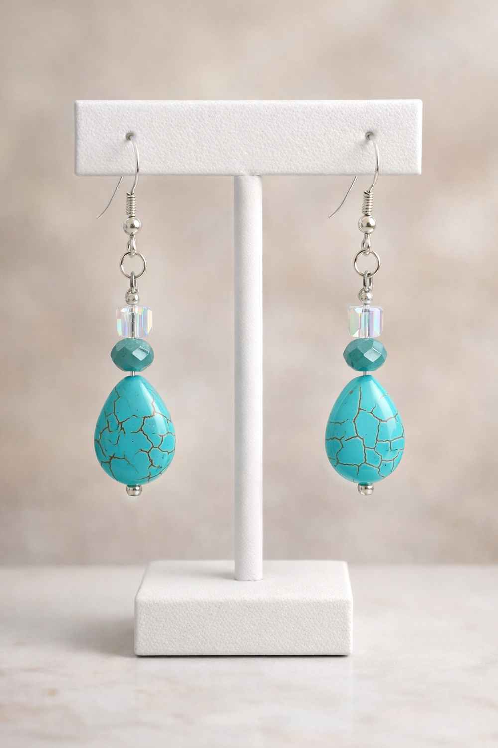 Boucles d'oreilles Turquoise