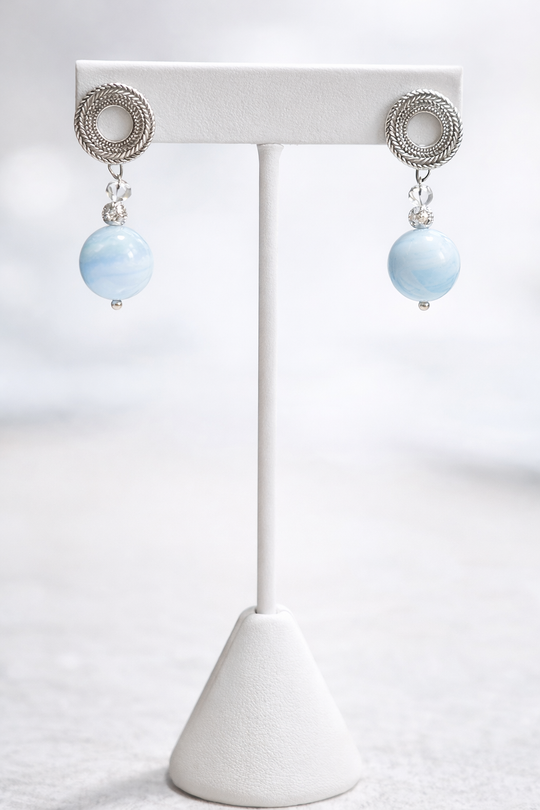 Boucles d’oreilles Luna Céleste