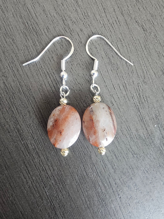 Boucles d'oreilles Agate