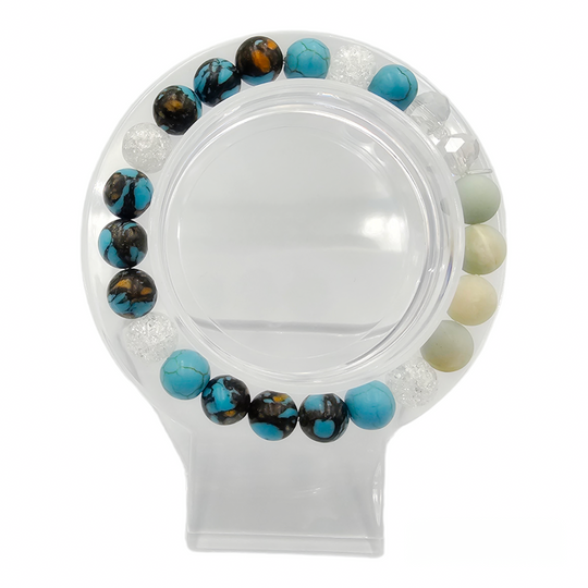 Bracelet en perles turquoise