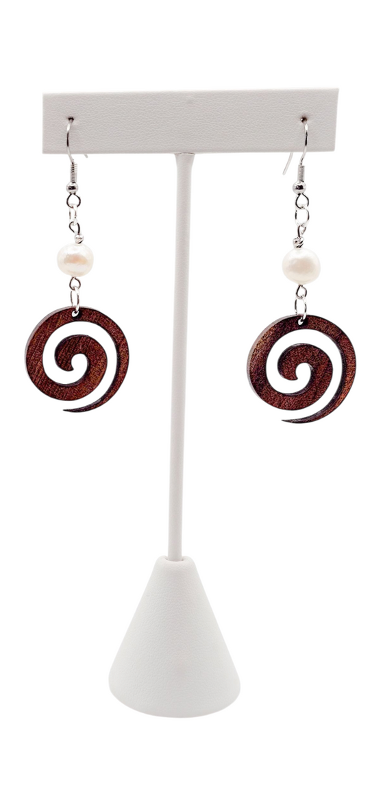 Boucles d’oreilles Nature Torsadée