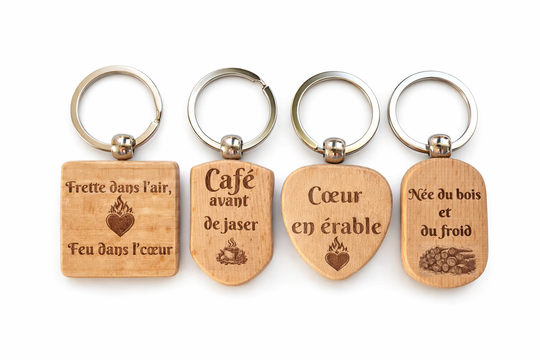 Porte-clés inspirants