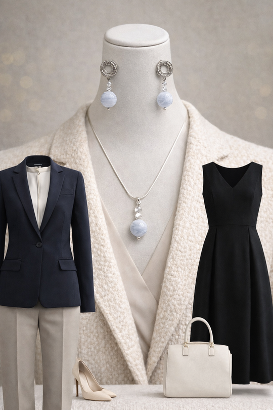 Boucles d’oreilles Luna Céleste