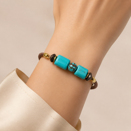 Bracelet ajustable Turquoise